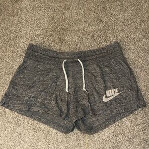 Nike Women's Charcoal Athletic Shorts
